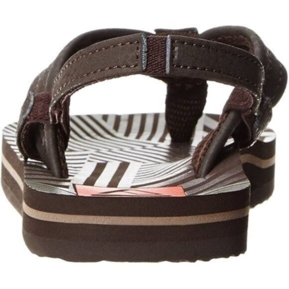 REEF Kids Ahi Flip Flop Sandals in Brown - Size 9/10 - NWT - Picture 4 of 9